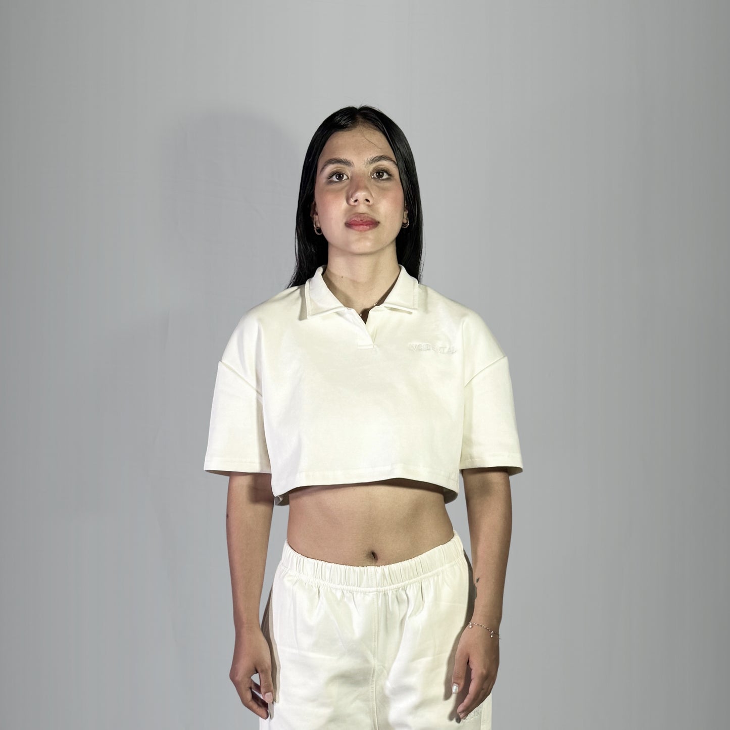 MOONSTONE POLO CROPTOP