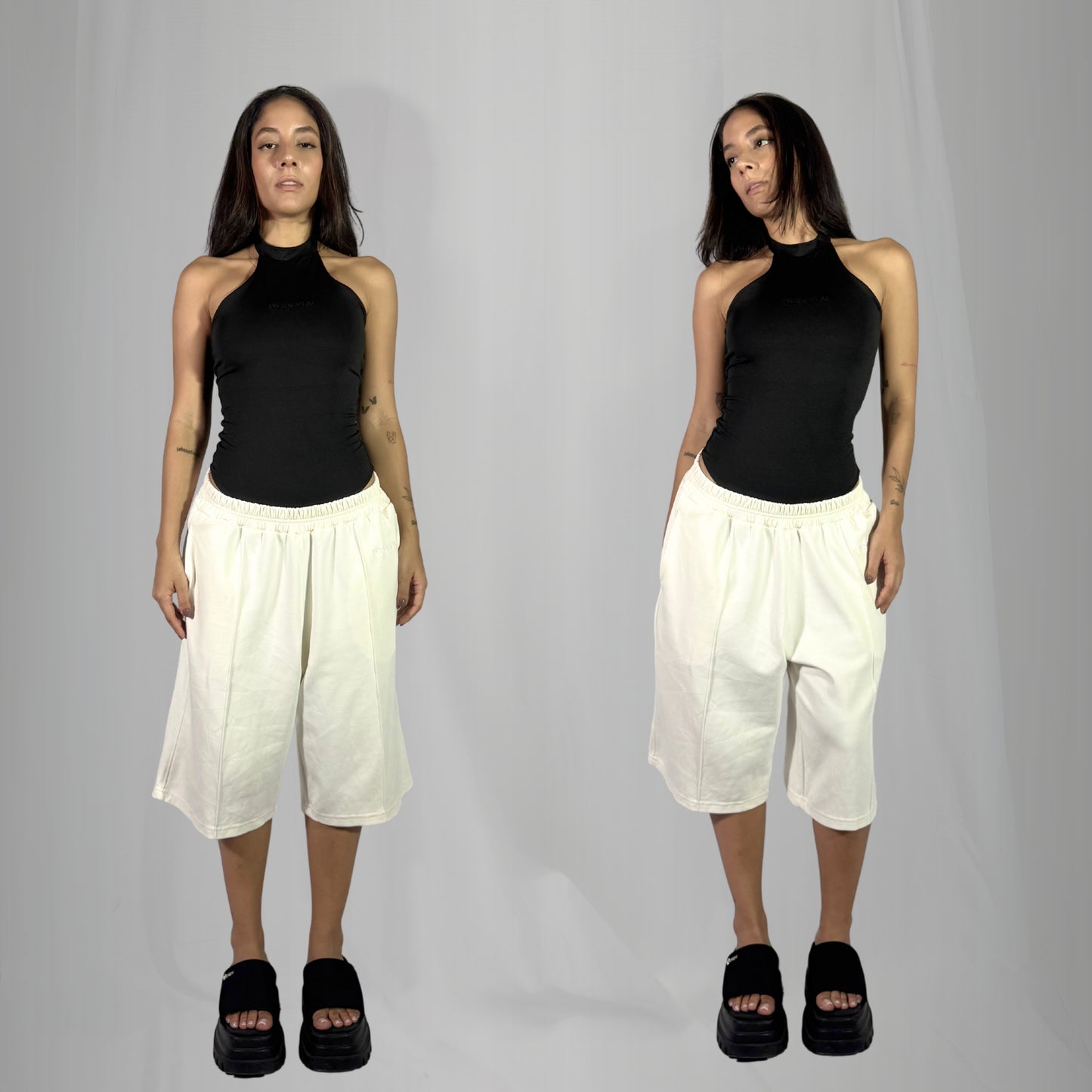 WHITESTAR BAGGY JORT